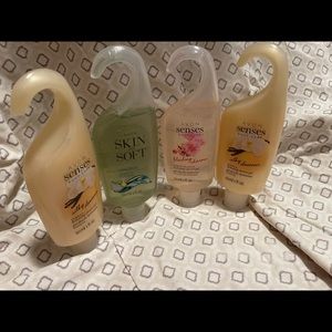 Avon senses and skin so soft bath gel
